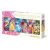 Clementoni - Disney Panorama Jigsaw Puzzle Princesses (1000 pieces)