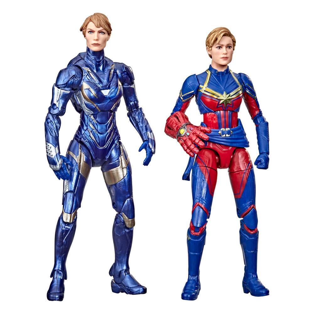 Hasbro - Avengers Endgame Marvel Legends Series - Action Figure 2021 Captain Marvel & Rescue Armor 15 cm