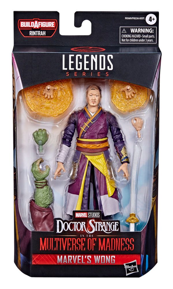Hasbro - Marvel Legends Series - Doctor Strange in the Multiverse of Madness Action Figure 2022 Wong 15 cm