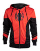 Spider-Man Hooded Sweater Red & Black Outfit