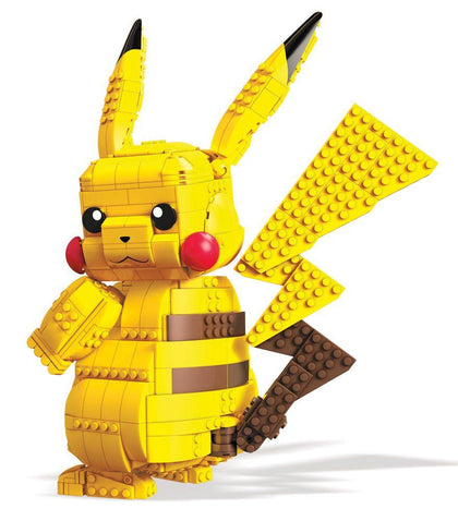 Pokémon Mega Construx Wonder Builders Construction Set Jumbo Pikachu 33 cm