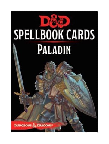 Dungeons & Dragons - Spellbook Cards - Paladin - English