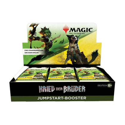 Magic The Gathering - Brother's War Jumpstart Booster Display (18 Boosters) DE