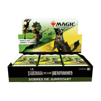 Magic The Gathering - Brother's War Jumpstart Booster Display (18 Boosters) ESP