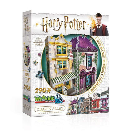 Harry Potter 3D Puzzle DAC Madam Malkin's Robes for All Occasions & Florean Fortescue's Ice Cream